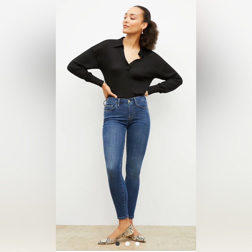 Frame Le Skinny De‎ Jeanne Lloyd Maje Jeans Size 28